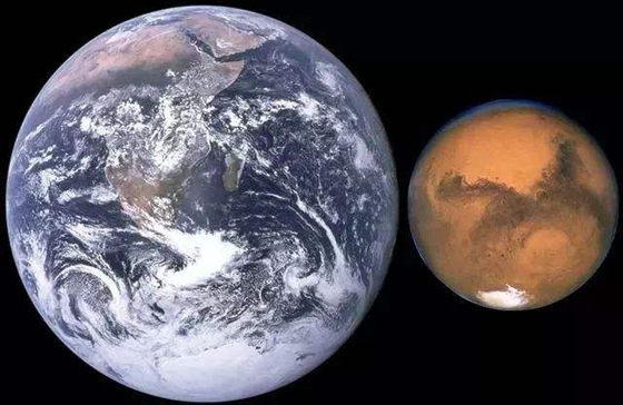 火星為什么是紅色的？