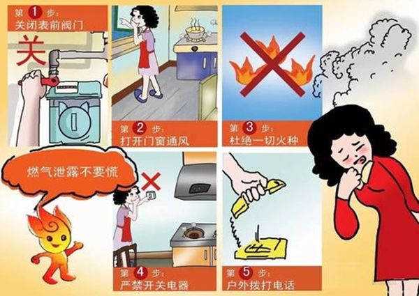 發(fā)現(xiàn)天然氣漏氣怎么辦？