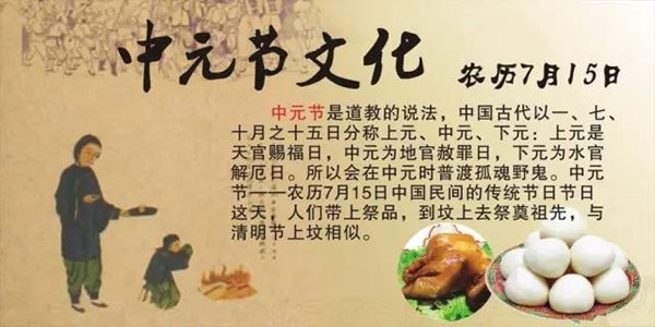 中元節(jié)是幾月幾日,中元節(jié)是什么節(jié)日