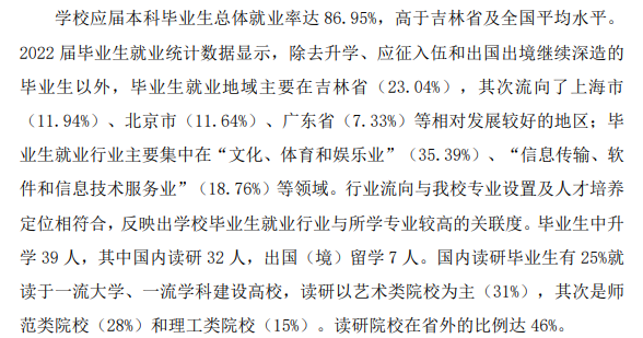 吉林動(dòng)畫學(xué)院就業(yè)率及就業(yè)前景怎么樣,好就業(yè)嗎？