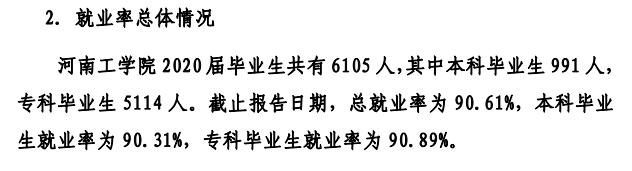 河南工學(xué)院就業(yè)率及就業(yè)前景怎么樣,好就業(yè)嗎？