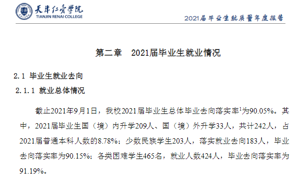 天津仁愛學(xué)院就業(yè)率及就業(yè)前景怎么樣,好就業(yè)嗎？