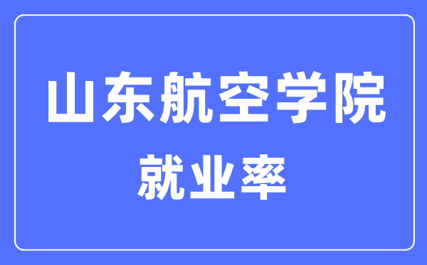 山東航空學(xué)院就業(yè)率及就業(yè)前景怎么樣,好就業(yè)嗎？