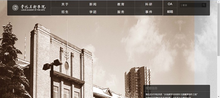 魯迅美術(shù)學院官網(wǎng)網(wǎng)址（https://www.lumei.edu.cn/）