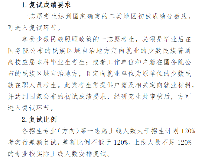 2024年昌吉學(xué)院研究生分?jǐn)?shù)線一覽表（含2023年歷年）