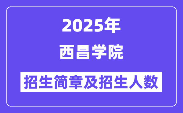 西昌學(xué)院2025高考招生簡(jiǎn)章,各省招生計(jì)劃人數(shù)匯總