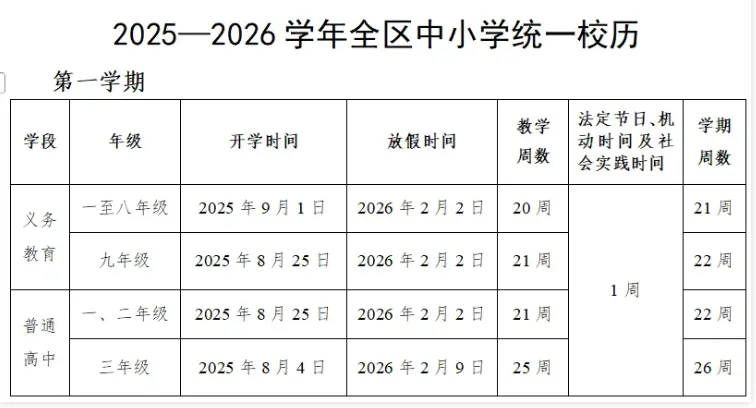 2026年廣西中小學(xué)寒假放假時間表,幾月幾號開始放寒假