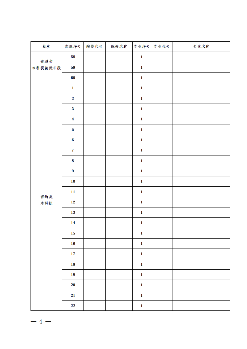 2026年貴州高考志愿表格填寫范本(附查找入口及志愿數(shù)量)
